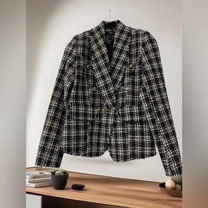 Women
AQUA
Metallic Tweed Blazer - Exclusive